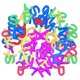 thumbnail image 1 of 200x Letras Lentejuelas Confeti Boda Navidad Portapapeles de Sequin Herramientas de yotijar Carta de lentejuelas, 1 of 10