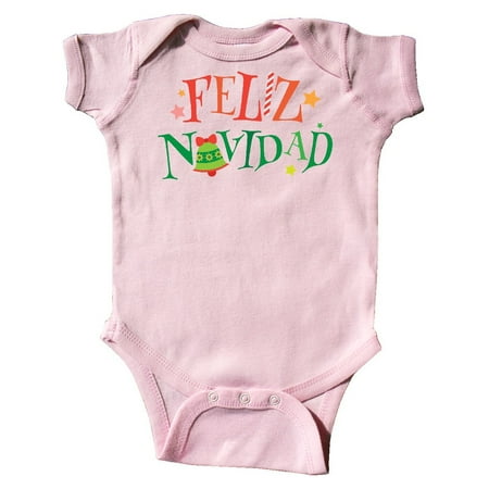 

Inktastic Feliz Navidad Christmas Gift Baby Boy or Baby Girl Bodysuit