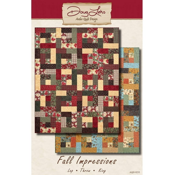 Fall Impressions Quilt Pattern by Doug Leko Antler Quilt Design