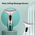 thumbnail image 2 of Masajeador de estiramiento de cuello, vibración de microcorriente que atenúa las líneas finas, dispositivo para el cuidado de la piel que tensa la piel del cuello y mejora la firmeza y la suavidad, 2 of 4