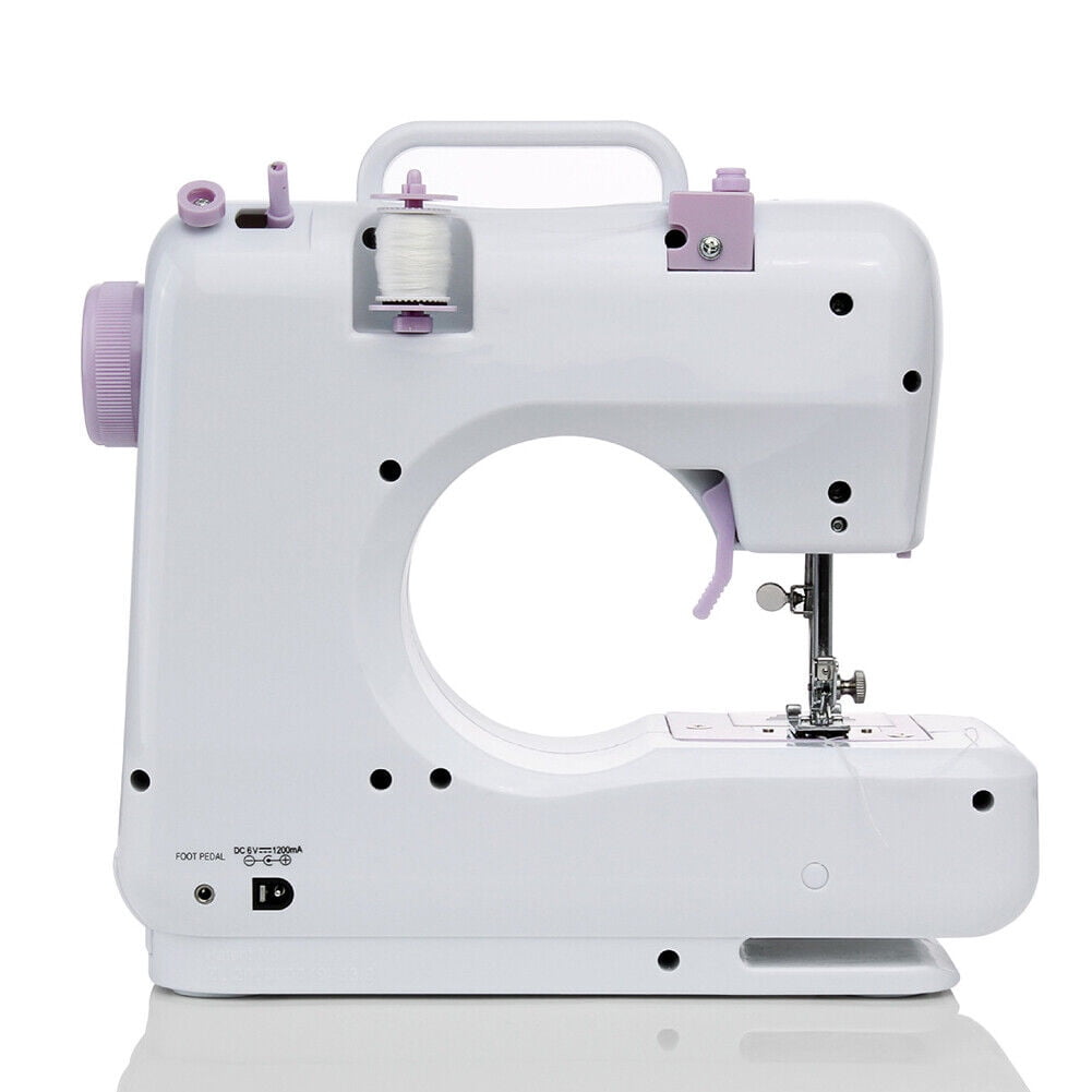 US Portable Sewing Machine Electric Crafting Mending 12 Built-In Stitches