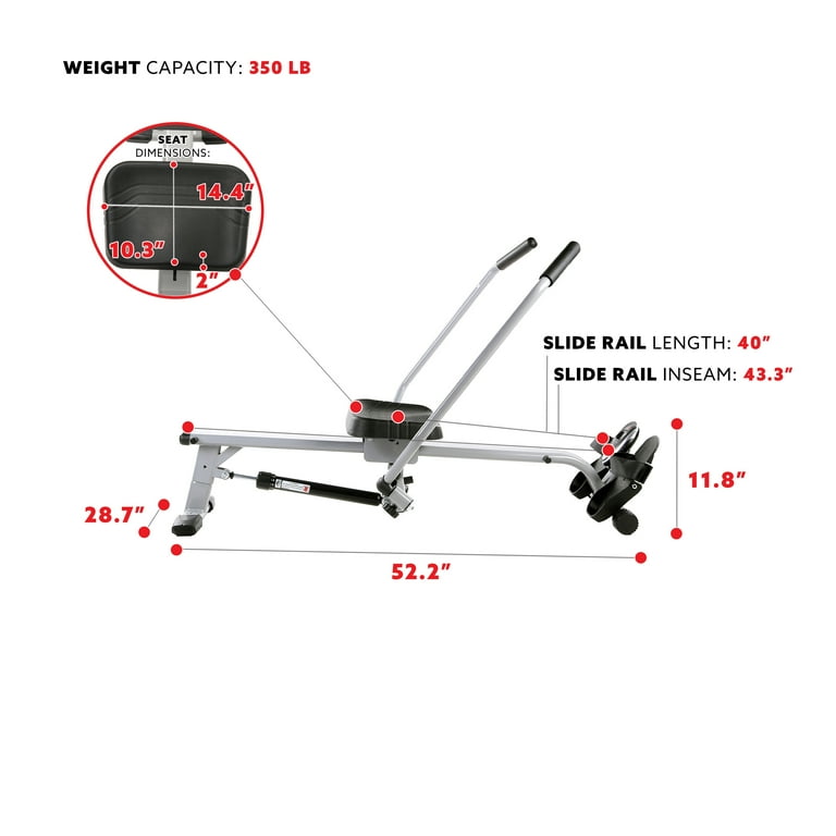 Sunny health and fitness full motion rower sale