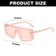 thumbnail image 2 of Gafas de sol con diseño de marco grande que filtra la luz, europeas y americanas, hechas de PC, 2 of 5