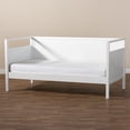 thumbnail image 4 of Baxton Studio Cintia White  Wood Twin Size Daybed, 4 of 8