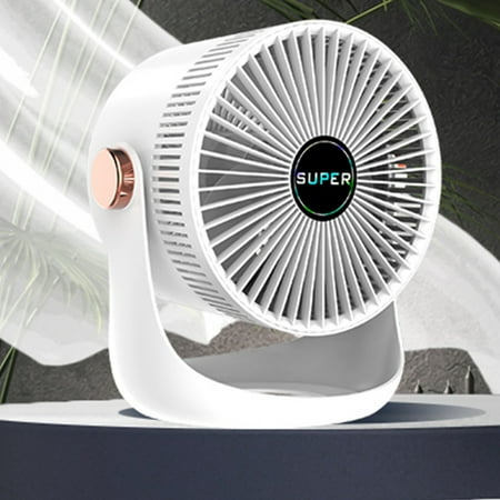 

Shldybc Whole Room Air Circulator Fan with 3 Speeds Adjust-Able Angle Desktop Fan Ideal for Home Office Dormitory Summer Savings Clearance