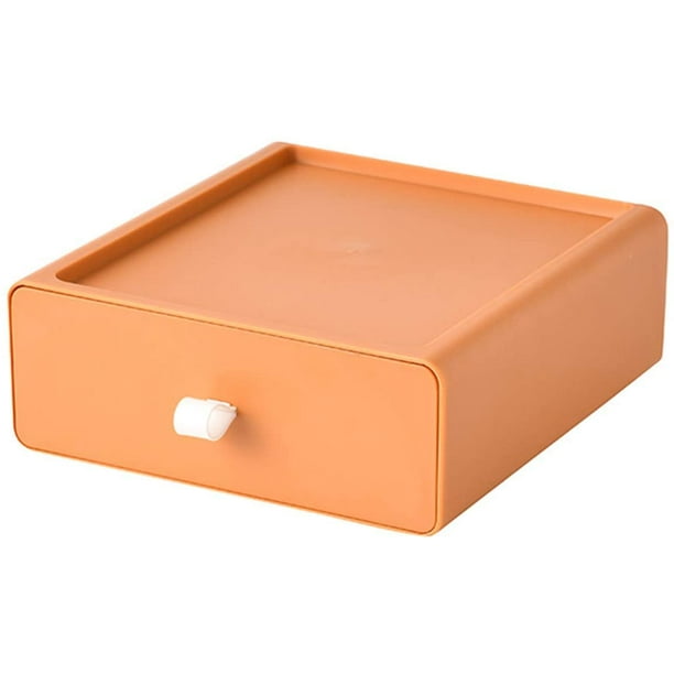 Stackable Storage Drawers, Desktop Stacking Drawers Multicolor Storage