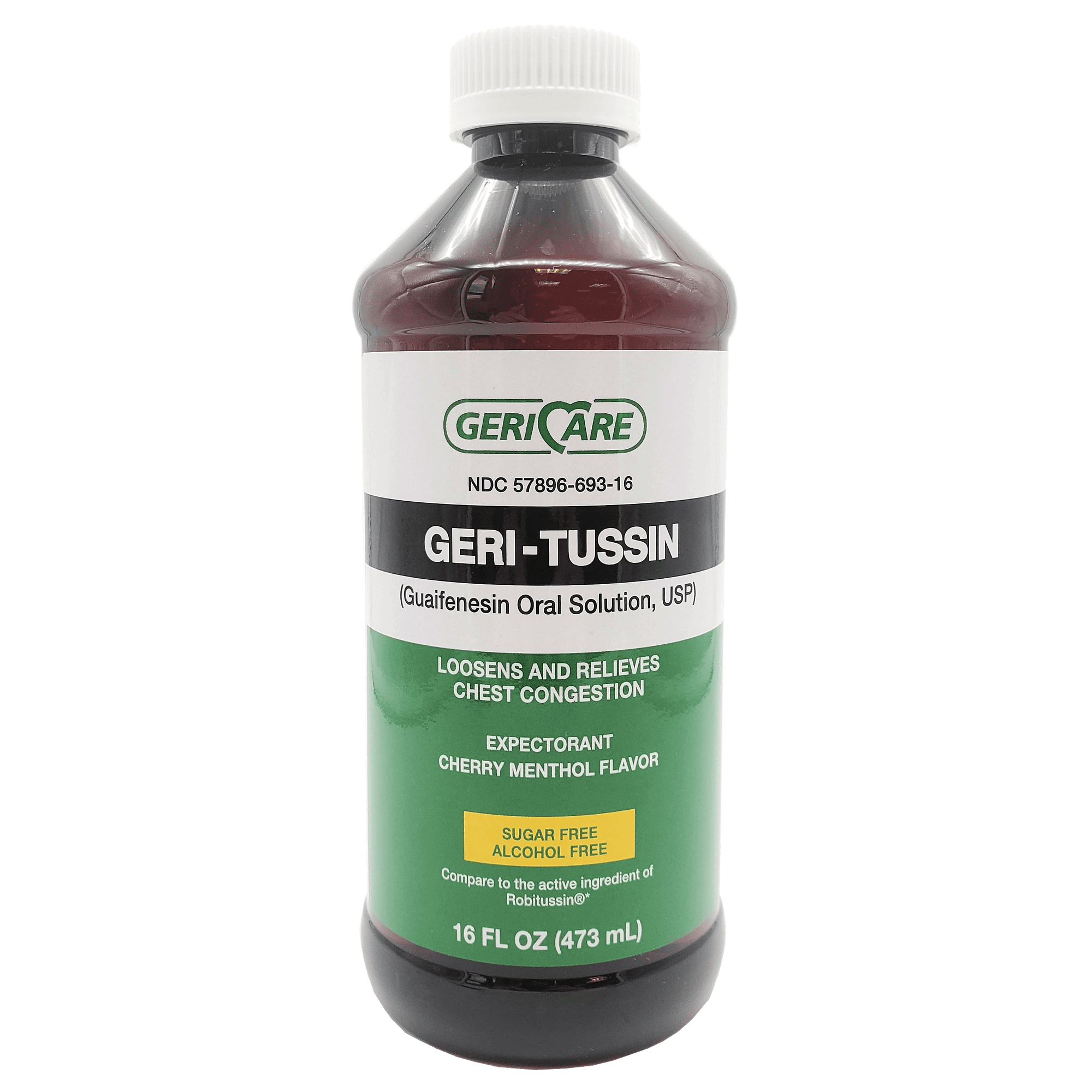 McKesson Brand QROB-16-GCP, Geri-Care® Cold and Cough Relief, 1/EA