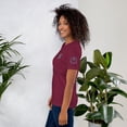 thumbnail image 3 of JESUS IS ANCHOR Unisex t-shirt (Maroon, S), 3 of 4