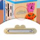thumbnail image 4 of Tablero ocupado Montessori para niños, piezas de bricolaje, juguete sensorial, rompecabezas, juego de interior, enseñanza temprana, juego de cognición, avión, juguetes de viaje, Cremallera Sunnimix tablero ocupado, 4 of 8
