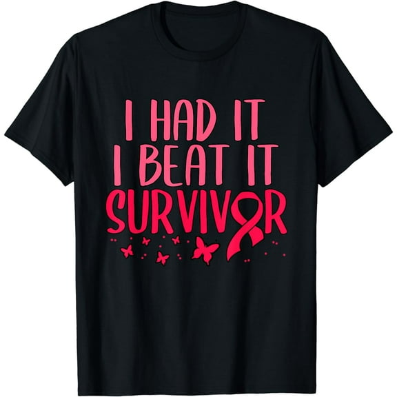 I Had Beat It Survivor Breast Cancer Awareness T-Shirt