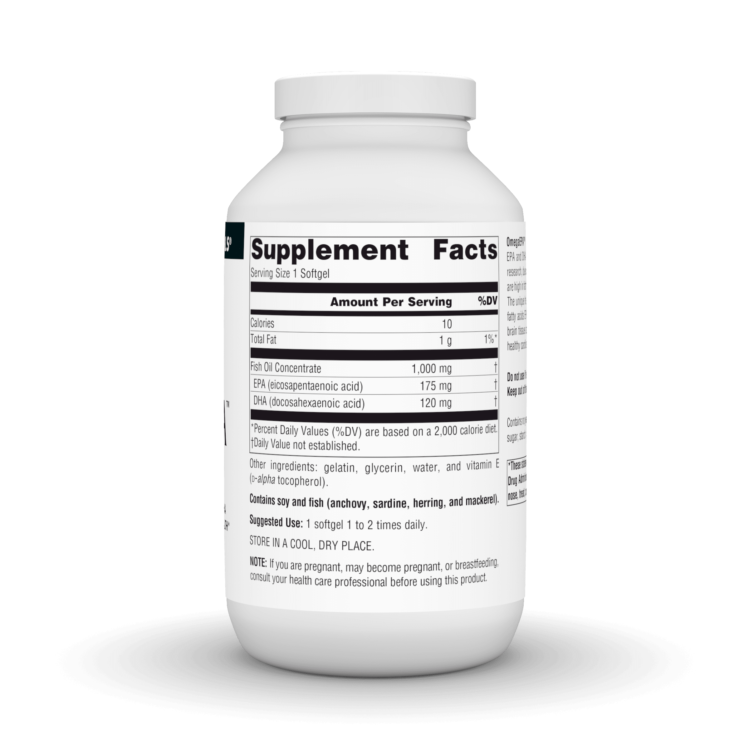 OmegaEPA Fish Oil, 1,000 mg, 200 Softgels, Source Naturals