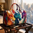 thumbnail image 4 of Deeceymbur Fashion Printed Travel Duffle Bag Yoga Tote All Purpose Handbag for Gym Workout Short Trips Daily Use, 4 of 6