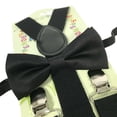 thumbnail image 2 of Toddler Kids Boys Girls Baby Suspenders and Bow Tie Matching Combo Set "Black", 2 of 2