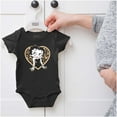 thumbnail image 5 of Betty Boop Leopard Print Heart Bodysuit Jumper Girls Infant Baby Brisco Brands NB, 5 of 6