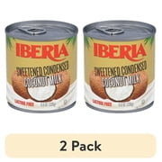 (2 pack) Iberia Sweetened Condensed Coconut Milk, 11.6 oz