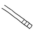thumbnail image 4 of Bed Ladder Assist, With Metal Buckle Bed Assist Ladder, Portable Bed Handle Bedside Assist For Elderly Patient, 4 of 8