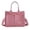 Pink, variant on Stylago Canvas Tote Bags for Women Multiple Pockets Crossbody Shoulder Bag Students Large Book Messenger Handbags Green