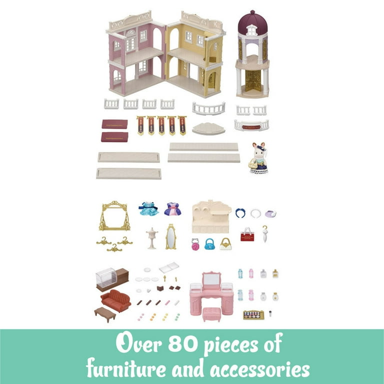 Calico Critters Town Series Grand Department Store Fashion Playset Boutique Toys Gift Set Walmart