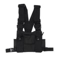 thumbnail image 1 of Pecho Táctica Para Interfono, Chaleco Walkie-Talkie, Bolsa De Interfono Manos Libres De Nailon, Chaleco Para Supervivencia, Senderismo, Ciclismo, Trabajo, Camping Guardurnaity OD006465-00, 1 of 7