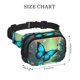 thumbnail image 4 of Easygdp Enchanted Forest Butterfly A Fanny Packs para Mujeres y Hombres, Bolsa de Cinturón, Bolsos de Cruz para Trabajo/Correr/Senderismo, 4 of 9