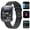 Black, variant on Smart Watch AMOLED Bluetooth Call(Answer/Make)150+ Sports Modes IP68 Waterproof Tracker Fitness SmartWatches Women Men for Android Ios
