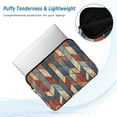 thumbnail image 2 of FORMRS 13"-13.3" Laptop Sleeve Protective Case Soft Carrying Quilted Computer Bag Cover, Beige Geometric, 2 of 7