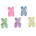 thumbnail image 4 of Apeya 5 PC Multicolor Acrylic Letter Beads, Transparent Plated Ice Chunky Alphabet Spacer Beads with Large Hole for Personalized Jewelry Making and Crafts, 4 of 5