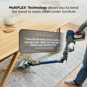 Shark PowerDetect Cordless Stick Vacuum, Carpet and Hardfloors, DuoClean Detect Technology, Reverse Cleaning, MultiFLEX Wand, 70-Min Run Time, IP1250 Grey