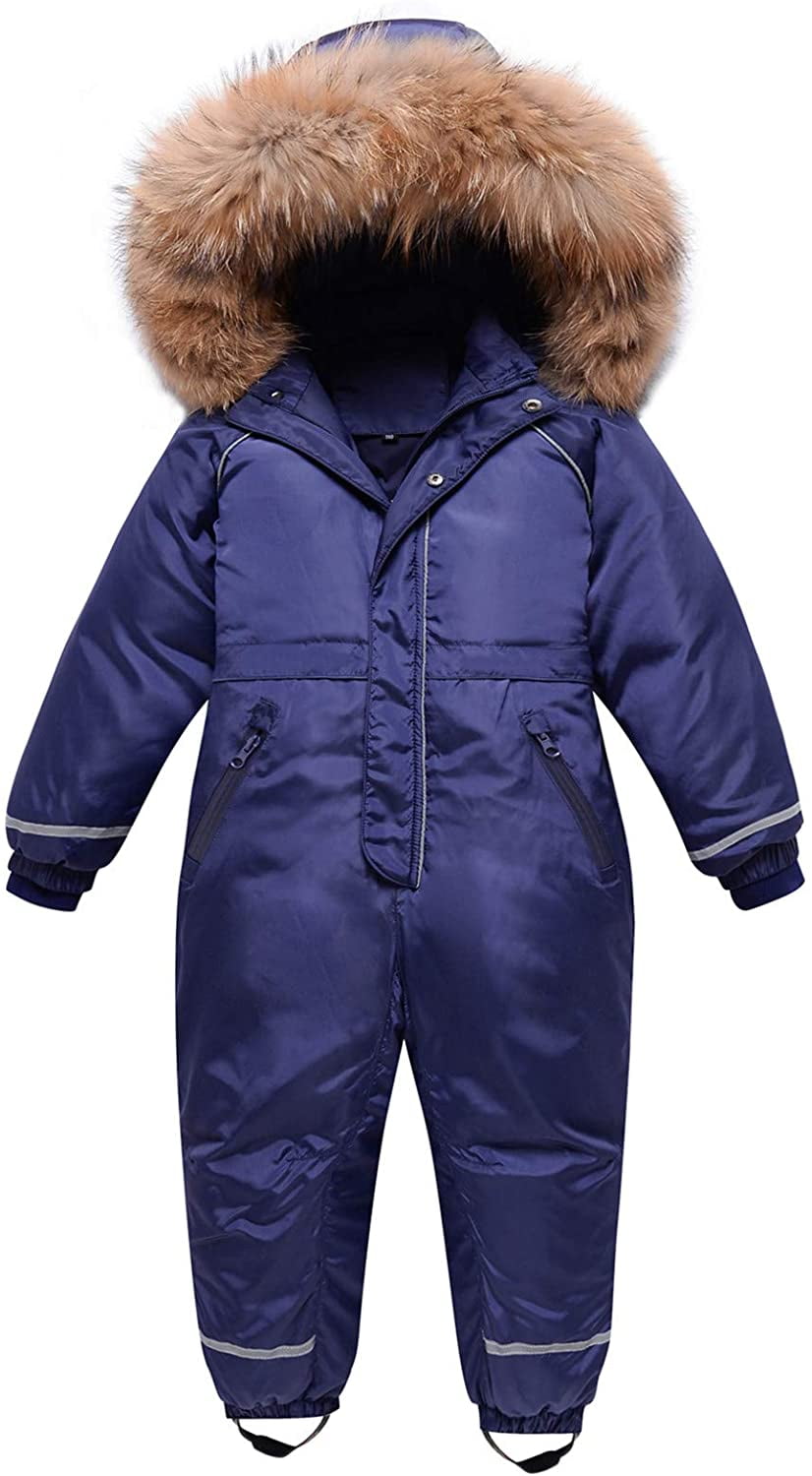 Overalls Ski Suits Jackets Coats Jumpsuits Winter Outdoor Clothes 4-5 Years Kids One Piece Snowsuit 