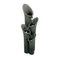 thumbnail image 4 of Willwolf Water Fountain Outdoor with LED Lights, Resin Waterfall Fountain for Patio Garden Yard Lawn, 4 of 10
