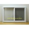 36" x 24" Double Pane Window Horizontal Slider, House Window, Shed Window, Playhouse Window