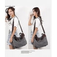thumbnail image 4 of Canvas Messenger Bag Shoulder Bag Canvas Bag Hand Messenger Bag For Women, 4 of 4