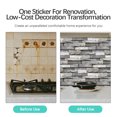 thumbnail image 3 of 12 Pcs Marble Stone Peel &amp; Stick Wall Tile for Kitchen &amp; Bathroom Backsplash - Realistic PVC, 15x30cm, Easy Apply &amp; Clean, Rental Friendly Home Decor, 3 of 17