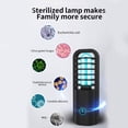 thumbnail image 3 of Bewildely Esterilizador de luz de 3W, desinfectante portátil USB recargable, lámpara UVC, esterilizador de ozono para el hogar, carga USB LED UVC Iluminación y accesorios negro Bewildely HA4904-02B, 3 of 6