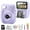 Purple, variant on Gofunly Instant Print Camera for Kids, 1080P HD Digital Video Instant Camera for Boys & Girls 3-12 Years Birthday Gifts, with 32GB Card and Printing Paper