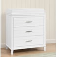 thumbnail image 4 of Delta Children Phoebe 3 Drawer Dresser with Interlocking Drawers, Bianca White, 4 of 16