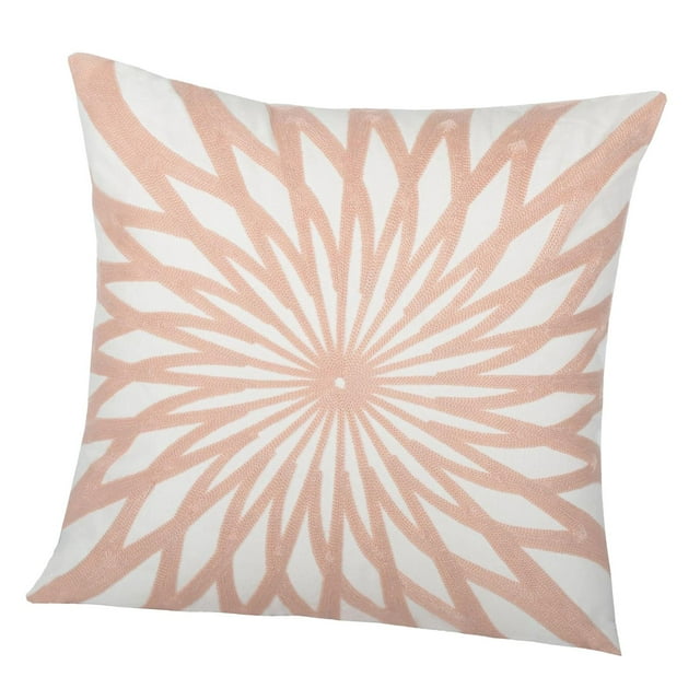1 pieza funda de almohada bordada decoración cuadrada creativa 45x45cm E Gloria Funda de almohada bordada