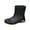 Black, variant on Short Rain Boots for Women Lightweight Water Shoes Proof Hiking Camping Wading Boots Fashion Rain Boots