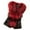 Red, variant on Clearance ! Harpily Coats Women's Wool Vest Faux Fur Vest Stand Collar Faux Fur Coat Vest Jacket S White S