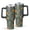 Pioneer Flower Floral-2, variant on 40oz Pioneer Flower Floral Print Pattern Insulated Tumbler with Handle, BPA-Free Leak Proof Lid and Straws, Double Wall Vacuum, Hot 12h/Cold 34h