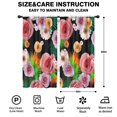 thumbnail image 2 of Blackout Kids Curtains,Pioneer Flower Floral Print Pattern Childrens Insulated Curtains Set Of 2,Bedroom Essentials,Toddler Room Decor 42"x84", 2 of 5