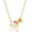 November-Citrine Yellow, variant on Sanrio Hello Kitty Brass Heart Birthstone Charm Necklace - 16 + 2'' Chain, April