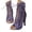 Purple, variant on Women's Lace Up Heeled Boots Peep Toe Mesh Ankle Booties with Stiletto Heel Party Dance Shoes for Club Evening Wear 01Black,7(10cm)