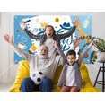 thumbnail image 2 of Happy Father’s Day Banner Decorations - Family Daddy Photo Booth Backdrop Party Supplies, 2 of 6