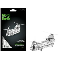 Model Kit Boeing CH-47 Chinook Transport Helicopter (Moderate Difficulty) Steel Model by Metal Earth