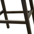 thumbnail image 4 of New Ridge Home Goods Julian 25" Faux Leather Counter Height Barstool in Tan, 4 of 7