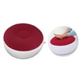 thumbnail image 6 of Portable Inflatable Stool Foot Rest for Beach Patio Red, 6 of 8