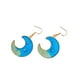 thumbnail image 2 of 1 par de pendientes para mujer, diseño asimétrico, joyería útil para niñas, novedosos, exquisitos, multifuncionales, útiles para los Ropa, zapatos y accesorios Miscelánea luna degradada Sonducket AP009007-18B, 2 of 6