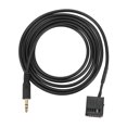 thumbnail image 1 of Cable de audio auxiliar, cable AUX para automóvil, adaptador de audio para automóvil, cable AU IN, funcionamiento suave, 1 of 9