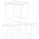 thumbnail image 5 of Vitrina cúbica cuadrada de 3 piezas, organizador y soporte coleccionable surtido, 5 of 6